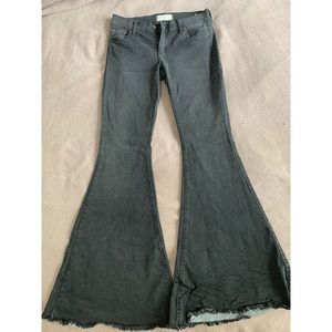 Free People Denim Super Flare